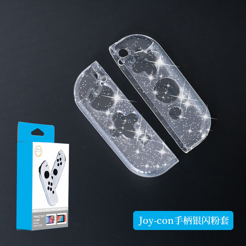 Nintendo switch handle cover TPU silicone OLED for joy-con handle accessories peripheral rocker cap