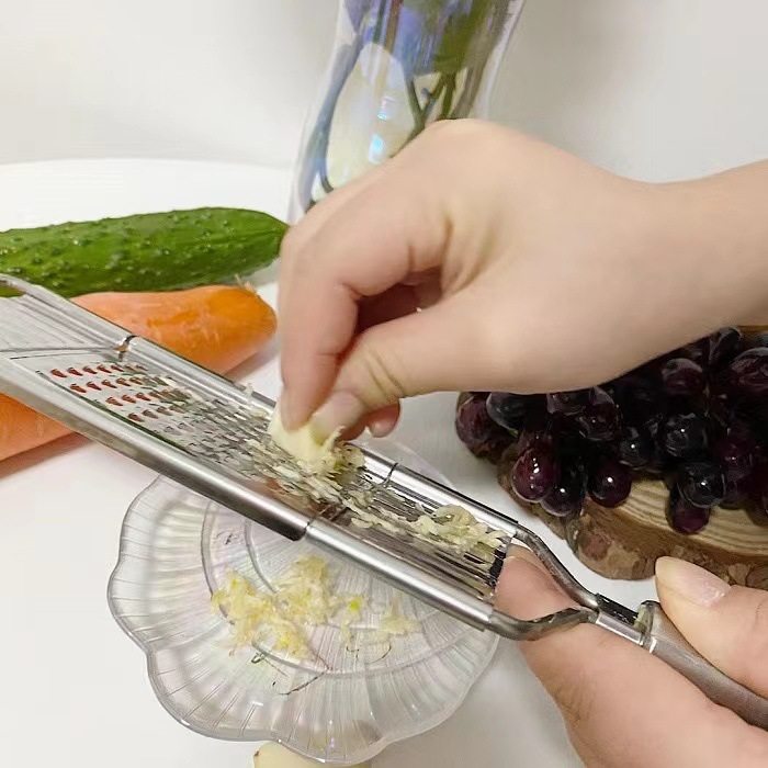 Multi-function vegetable cutter potato slice manual stainless steel grater kitchen vertical vegetable cutter cross-border hot products