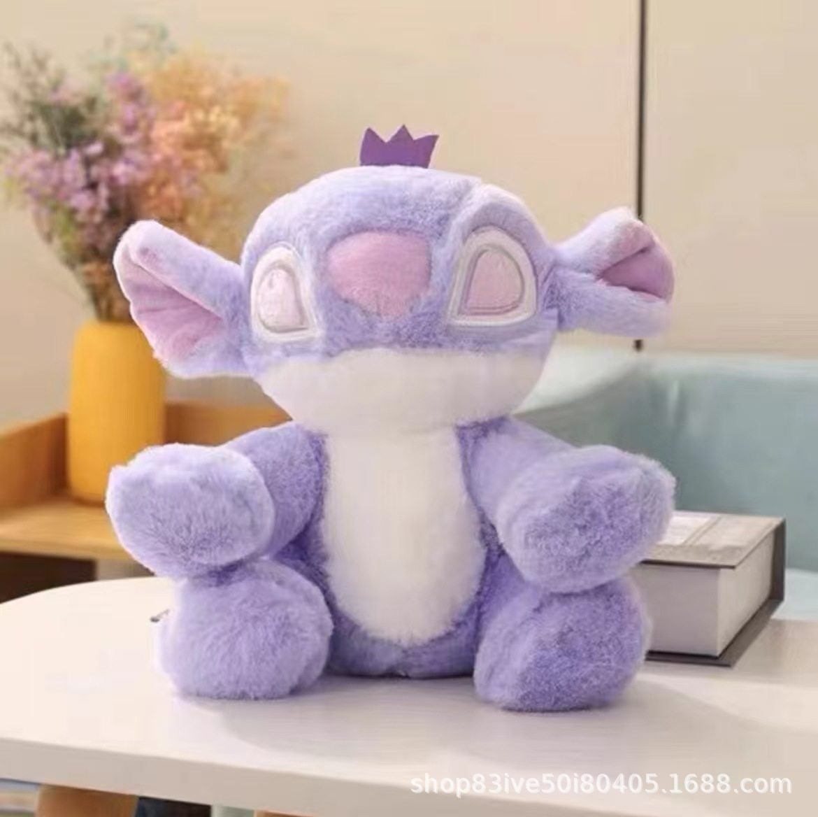 婚礼手抛娃娃8寸毛绒玩具公仔抓机娃娃定制logo