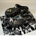 Black + camouflage bag