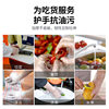 Disposable Pe Gloves Transparent Film Thickeneded Oil-Proof Food Grade Household Gloves Snack Bar Lobster Catering Wholesale