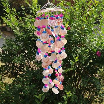 Conch Shell Crafts Wind Chimes Large, Medium and Small Art Hanging Ornaments Japanese Street Stall Supply Children's Manufacturers Wholesale