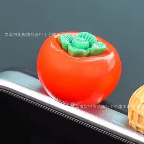 荔枝苹果车载摆件水果汽车中控台个性创意卡通顺顺荔荔车载装饰贴