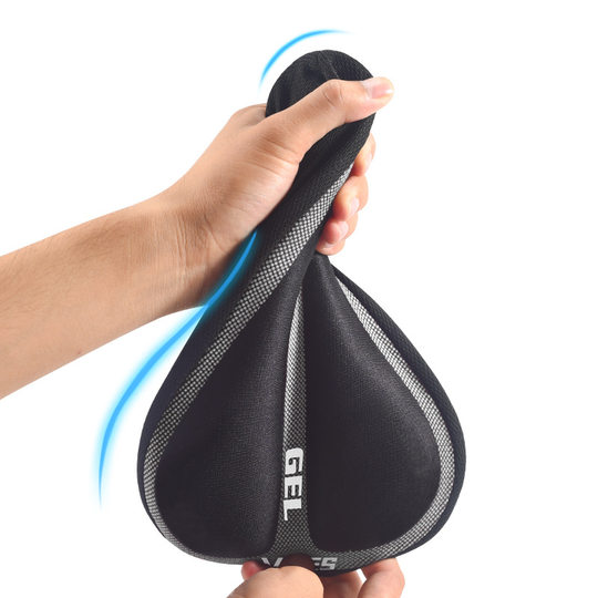 Bicycle seat cushion cover thickened silicone seat cover
