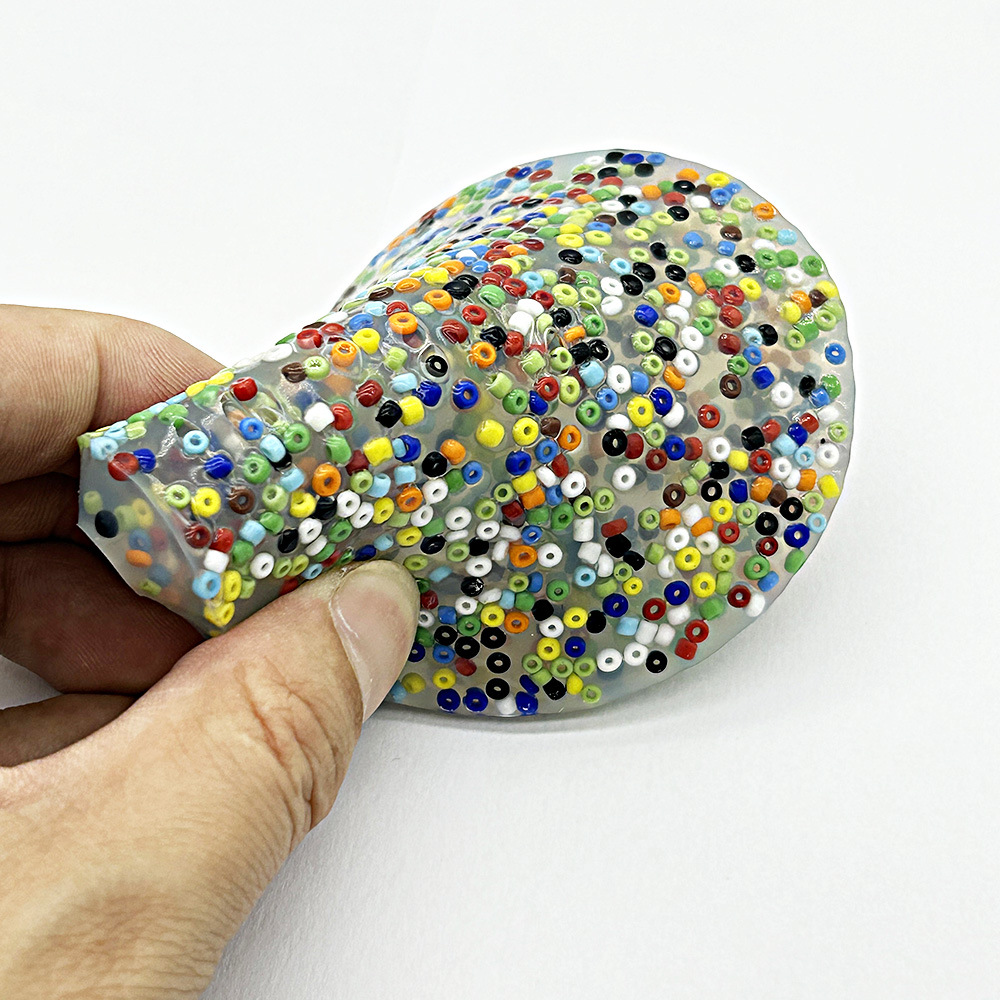 欧美跨境小玩具新款扒皮玩具感官烦躁减压扣珠子玩具Picky toy