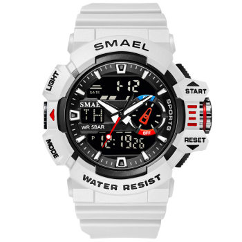 SMAEL manufacturers spot supply Student Electronic sports watch waterproof quartz sports watch multi-function men's watch