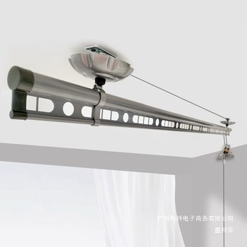 Factory Direct Sales Small Balcony Single-Pole Clothes Drying Rack Hand-Operated Lifting Smart Simple Clothes Drying Quilt Balcony