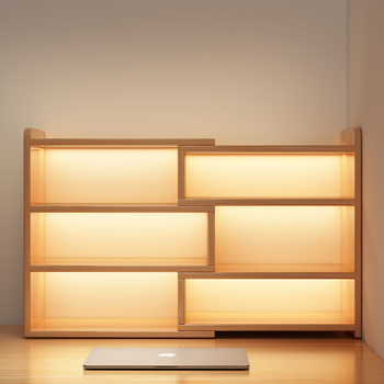 Bookshelf Storage Rack Simple Floor-Standing Telescopic Storage Rack Rental Room Renovation Bedroom Multi-Layer Wall Storage Bookcase