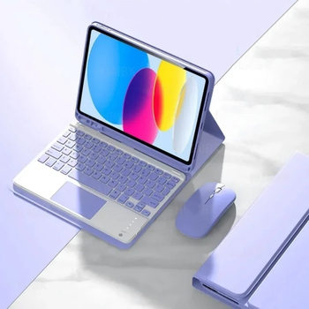 Suitable for Ipad11 Magic Touch Bluetooth Keyboard Air11 Leather Case Ipad10 Protective Case Air4 5 Silicone Case