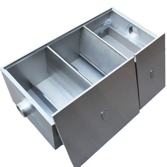 Factory High Quality Oil Water Separator Filter Kitchen Catering Buried Oil Separator Stainless Steel Sedimentation Tank