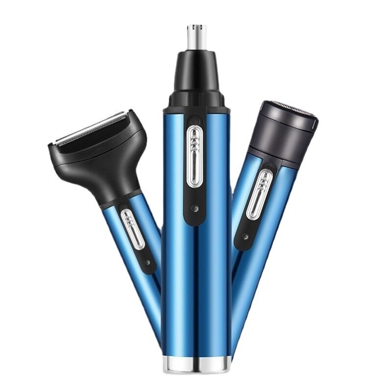 Four-In-One Men's Nose Hair Trimmer, Nose Hair Trimmer, Shaver, Ear Hair Remover, Lightweight and Portable