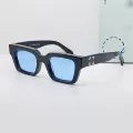 Black frame through blue sheet white (without box)