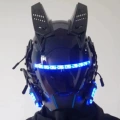 Blue one-word light