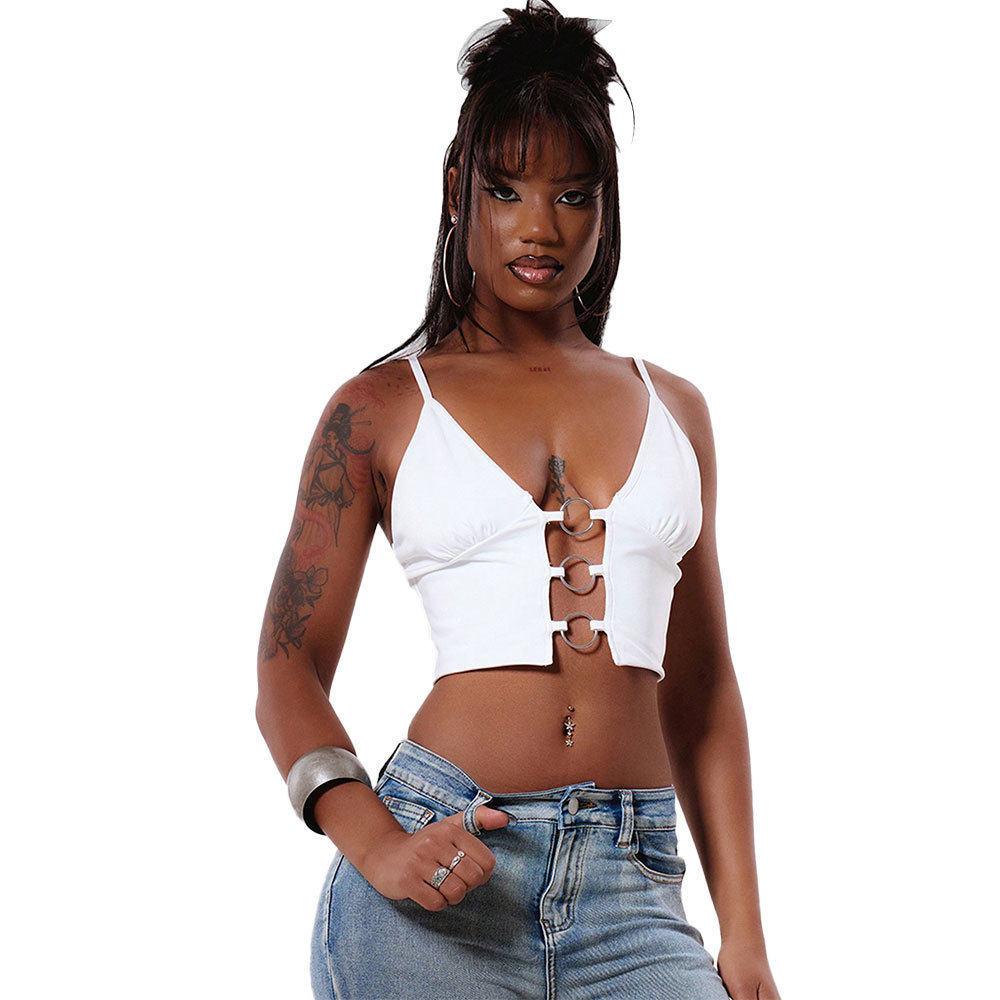 Sexy Womens Crop Top Slim Fit Short Sleeve Lightweight Fabric Spring Summer Fashion Wholesale Available