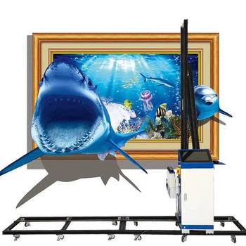 3d wall painting machine outdoor wall indoor TV background wall spray painting stereo printing equipment
