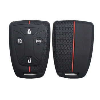 Suitable for Land Rover Saab Chery Renault and other foreign car key cover silicone car key cover factory straight hair