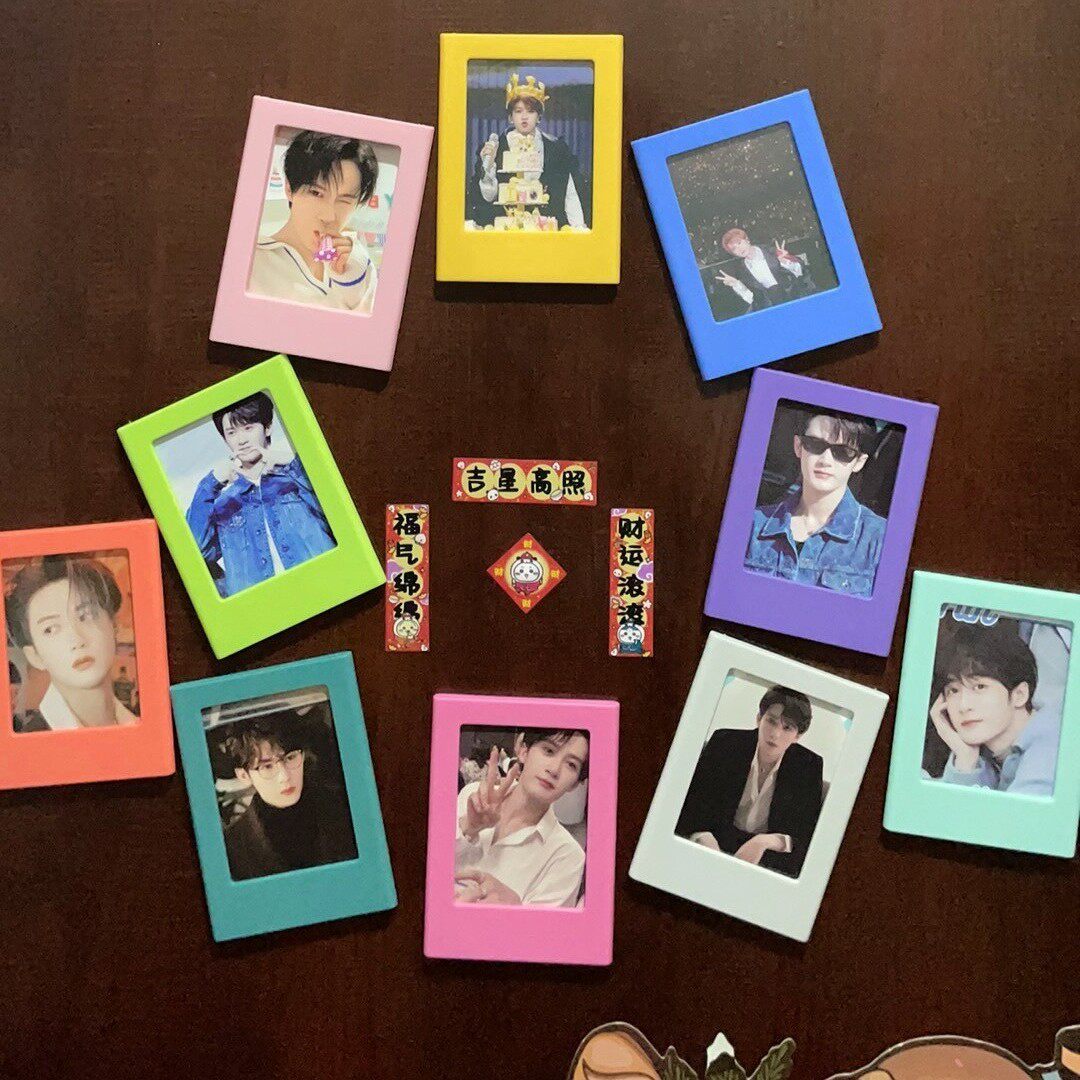 Amazon Temu Best-Selling Polaroid 3inch Magnetic Photo Frame Creative DIY Magnet Photo Frame Fun Magnetic Small Photo Frame