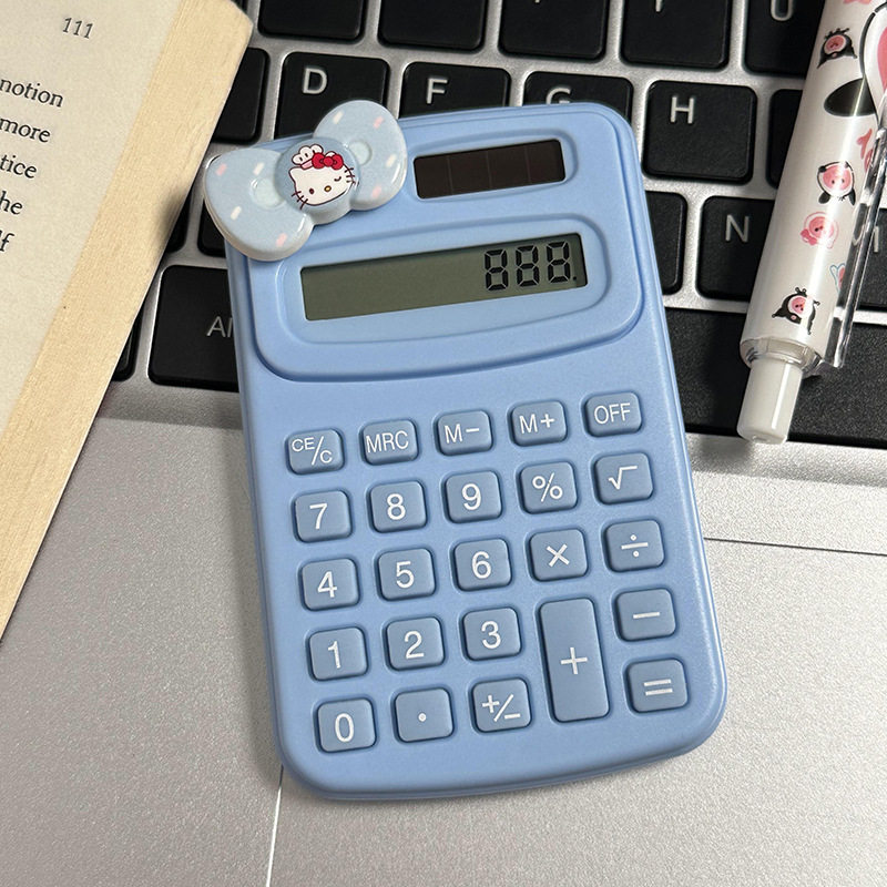 计算器创意可爱卡通学生办公文化用品高颜值迷你便携计算机批发