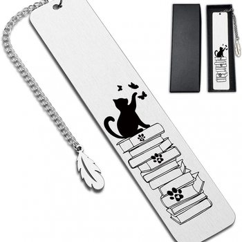 Amazon Reading Enthusiasts Stainless Steel Metal Bookmark Gift Thanksgiving Teacher Colleagues Retirement Gift Graduation Season