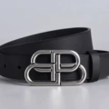 Black Silver Buckle