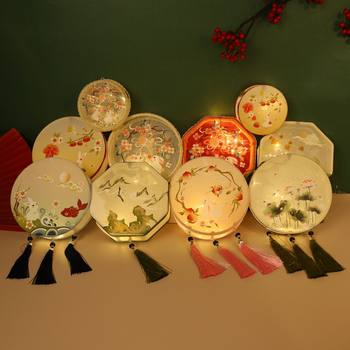 Year of the Snake New Year Lanterns Ancient Style Lanterns Hanfu Children's Handheld Lanterns Palace Lanterns Spring Festival Lanterns Ancient Finished Products E18