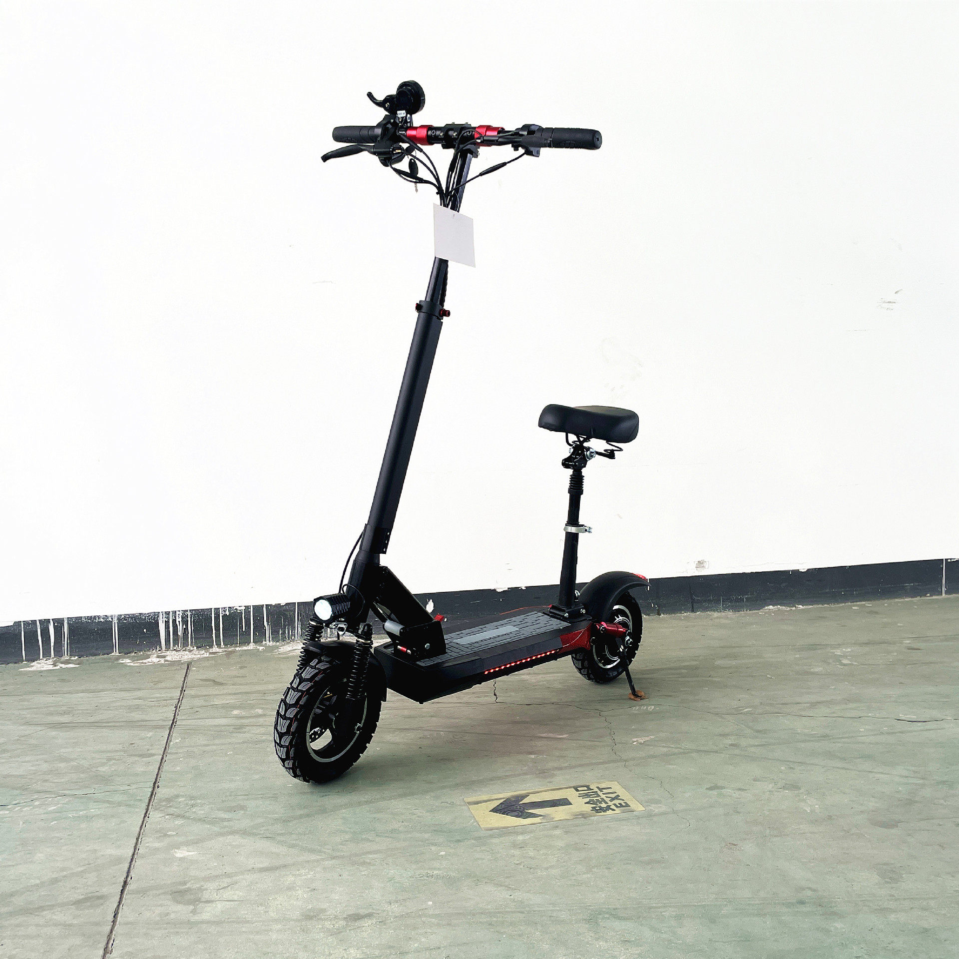 Новый электрический самокат KUGOOM4pro, мощный складной самокат для взрослых, 10-дюймовый электрический самокат-скутер Изображение 1