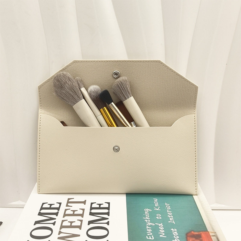 Eyebrow Brush Kit Women's Universal Fashionable Simple Large Capacity ID Bag Coin Purse Commuter Bag Card Bag Business Card Bag