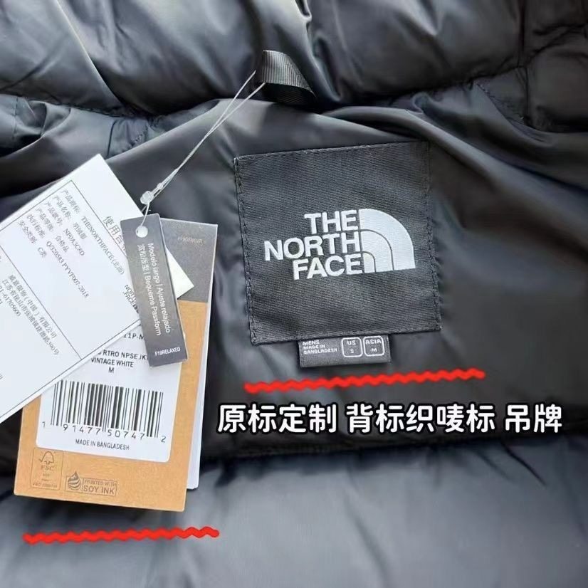 High Version Pure Original American Version 1996 down Jacket Duck down 700 Couple Windproof Warm Thickeneded Bread Jacket for Men and Women