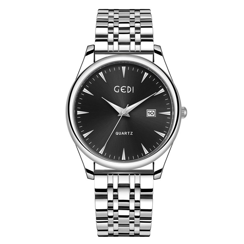 Đồng Hồ Đôi Dây Thép Không Gỉ Quartz Cao Cấp Thiết Kế Tối Giản Màu Bạc, Đen, Vàng, Hồng...