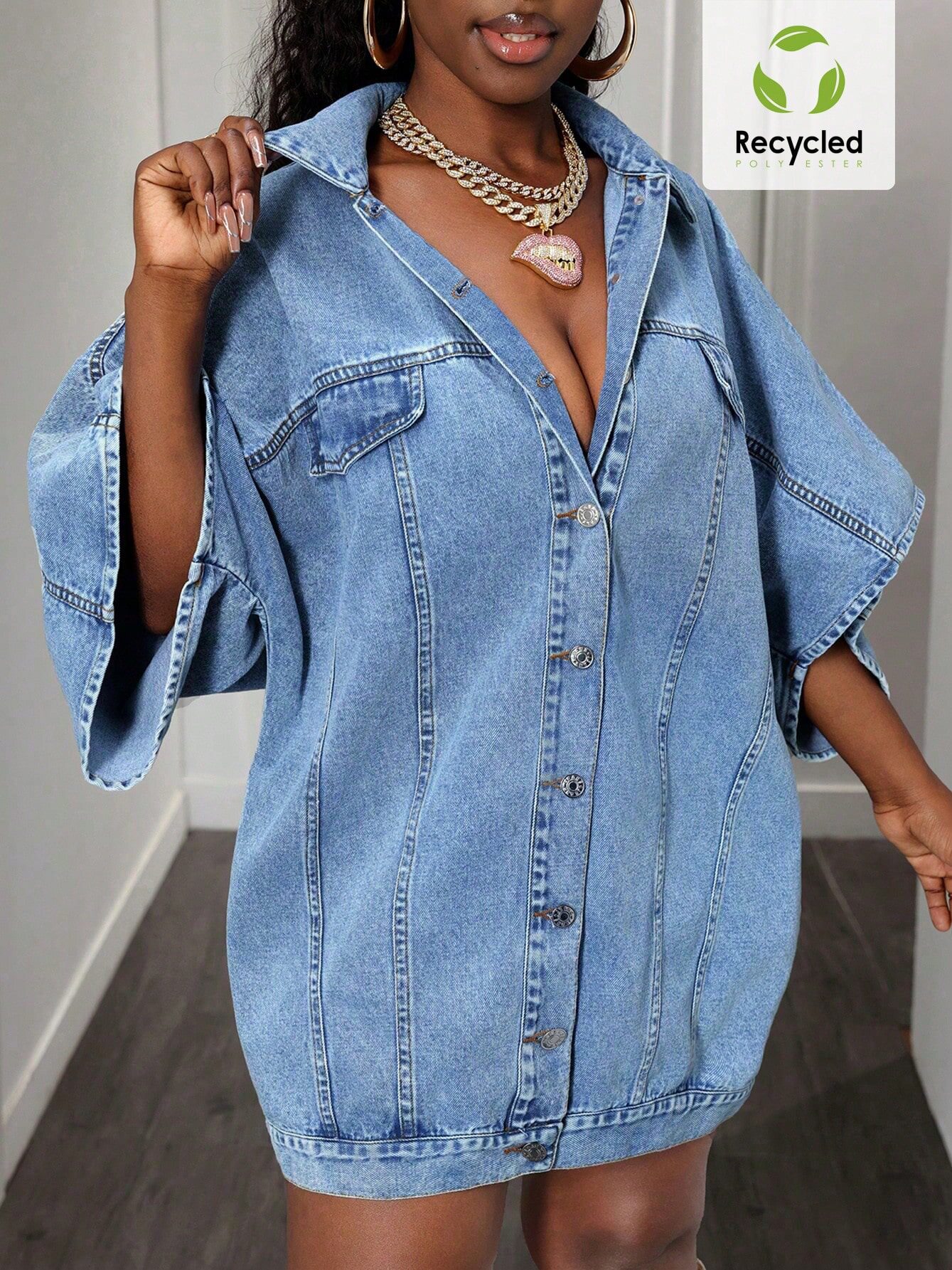 Womens Loose Denim Jacket Sleeveless Casual Street Style Perfect for Spring and Summer Wholesale Available