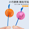 Mini small size Ruler Top Toy Children's Rotating Ruler Top Toy New Candy Color Ruler Top