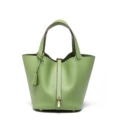 small size avocado green (gold buckle)