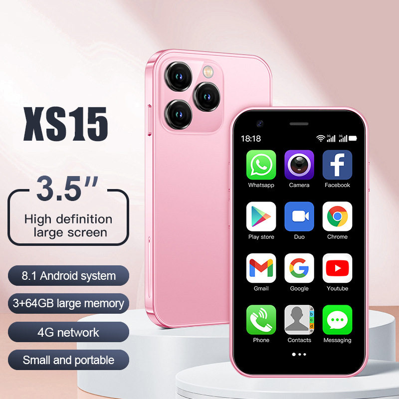 โทรศัพท์มือถือข้ามพรมแดน XS15 มินิสมาร์ทโฟนขนาด 3.0 นิ้ว มิน...