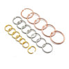 Card DIY stationery accessories storage keychain open ring card book notebook metal loose-leaf ring iron ring card ring