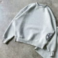 Gray crew neck sweatshirt