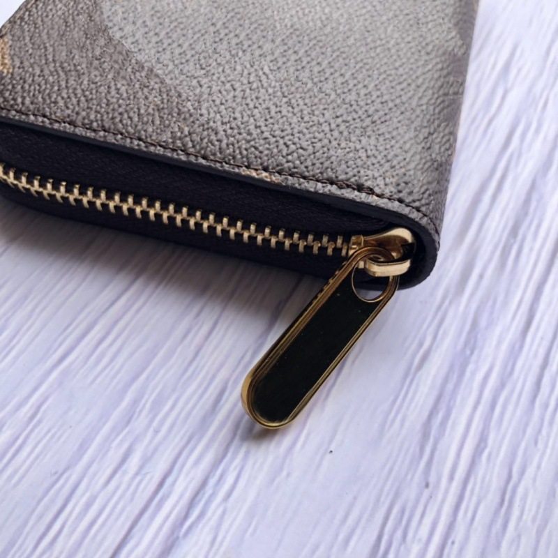 European and American Unisex Short Single-pull Wallet Foreign Trade Explosions Coin Purse Multi-card 600067 Classic Wallet Bag