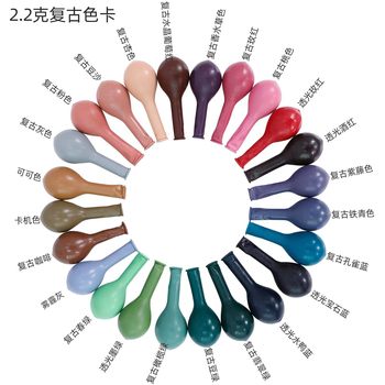 New vintage balloon birthday balloon vintage bean paste wedding birthday party vintage balloon