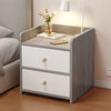 Bedside Table Simple Storage Rack Rental Room Simple Bedroom Storage Light Luxury High-End Storage Cabinet Bedside Cabinet