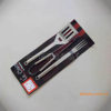 P-011Nk Bbq Tools Bbq Set, Bbq Fork Brush Clamp, Three-Piece Set Tube Handle Washing Card Combination Grill Tools