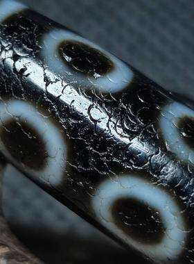 天珠吊坠配饰玛瑙风化