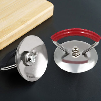 Universal Pot Lid Handle Stainless Steel Silicone Anti-scalding High Temperature Resistant Household Pot Cap Handle Glass Head Handle Accessories