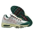 95-white mint green red hook
