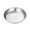 304 Stainless Steel Round Plate Deepened and Thickeneded Round Plate Food Grade Household Dish Plate Flat Plate Small Dish with Dish