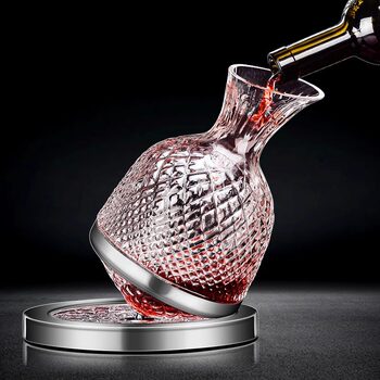 Rotating Shaker Decanter Tumbler Wine Decanter Wine Dispenser Red Wine Glass Set Wholesale Nordic Style