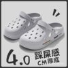 Hole Shoes Men's Summer Outer Wear 2025 New Style Anti-slip Deodorant Thick Bottom Beach Eva Sandals Women's Summer