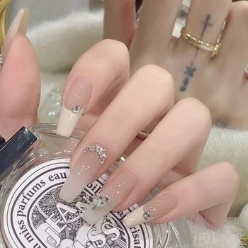 French-style Nail Nail Stickers Nail Stickers Nail Stickers Finished Products Removable Nail False Nail Nail Nail Stickers