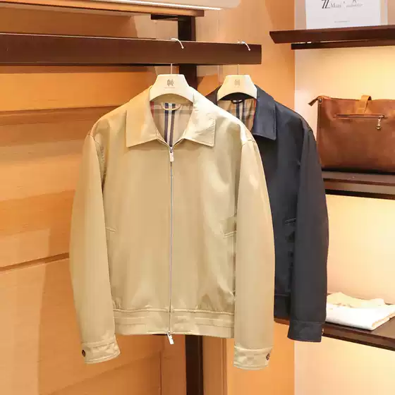 Modern Elegance! Light Luxury British Style 2026 Spring New Men's Business High-End Simple Lapel Jacket