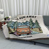 Nordic Sofa Cover Cloth Multi-Purpose Camping Blanket Single Sofa Thread Blanket Decorative Tapestry Leisure Throw Blanket Camping Blanket Wholesale