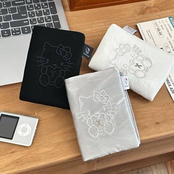 Korean Version of Cute Cat Passport Bag, Passport Holder, Boarding Pass, Id Card All-In-One Card Holder, Simple Multi-Functional Document Bag