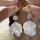 Серебряная игла S925, ароматный жемчуг, асимметричная мода, серьги в естественном стиле, женская индивидуальность, темперамент, дикие простые серьги для любви mini 96
